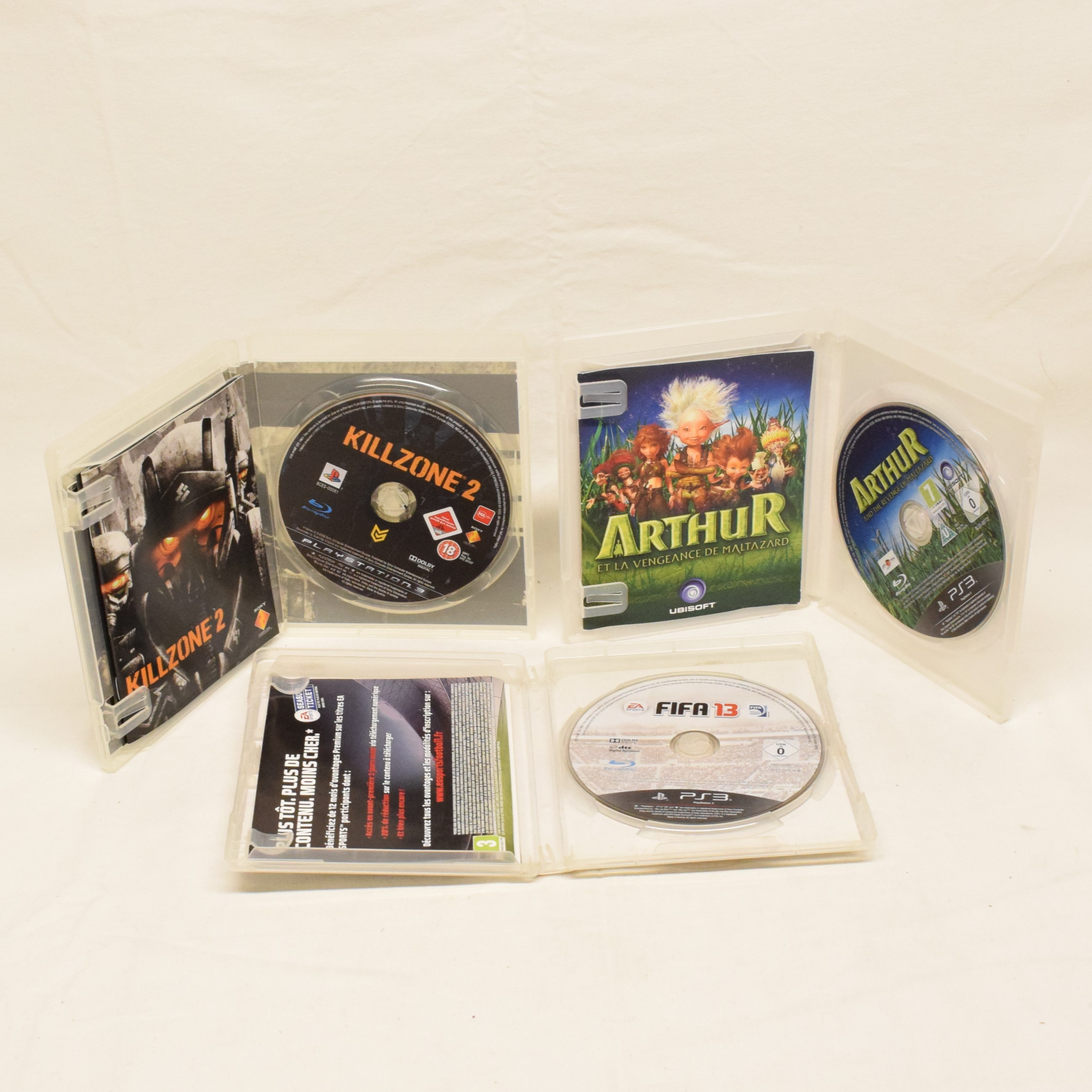 Lot de cinq jeux pour console Sony Playstation 3 Bon état - Vue 5 - 
